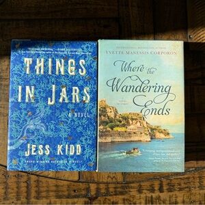 Things in Jars & Where the Wandering Ends Hardcover Book Duo